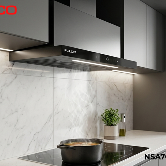 NSA700 TURBO | HÚT MÙI FULCO ÂM TỦ CẢM BIẾN VẪY TAY