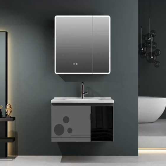 Bộ tủ chậu lavabo cao cấp CKR-TC8003
