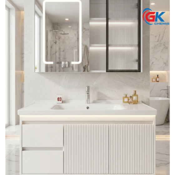 Bộ Tủ Chậu Lavabo Cao Cấp GK666-100A