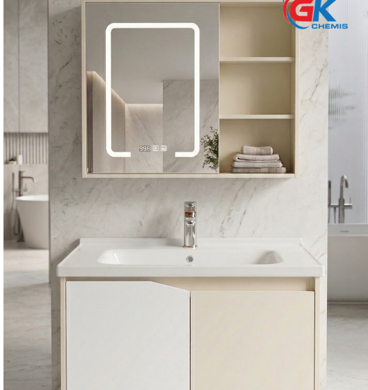 Bộ Tủ Chậu Lavabo Cao Cấp LC02-60A