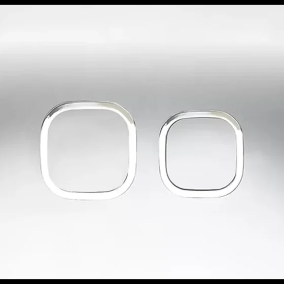 Nút nhấn xả bàn cầu treo tường BKR9850WPK (Kính)