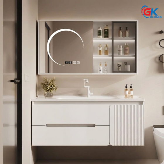 Bộ Tủ Chậu Lavabo Cao Cấp GK52 -100B