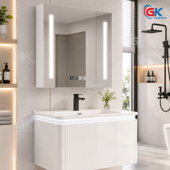 Bộ Tủ Chậu Lavabo Cao Cấp GK12-80R