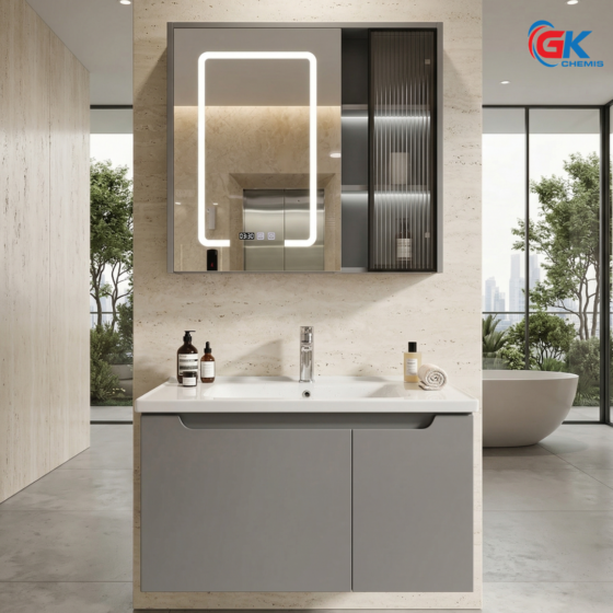 Bộ Tủ Chậu Lavabo Cao Cấp GK32-80A