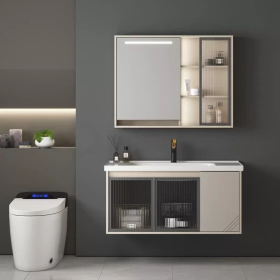 Bộ tủ chậu lavabo cao cấp CKR-TC1208