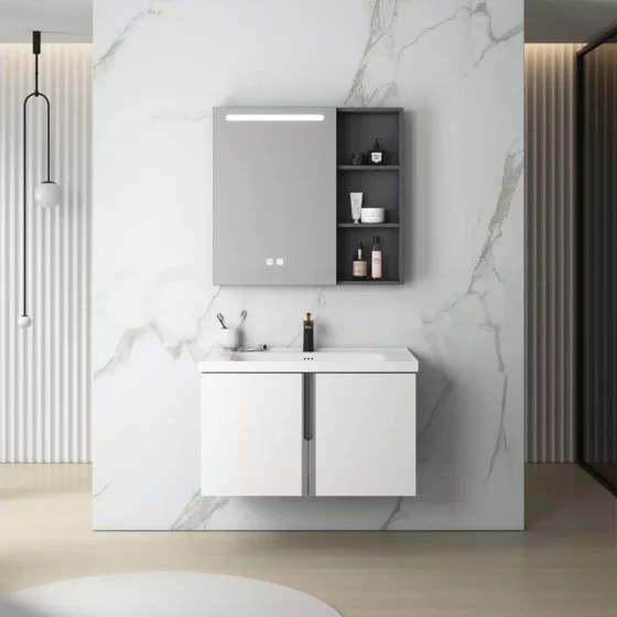 Bộ tủ chậu lavabo cao cấp CKR-TC8239