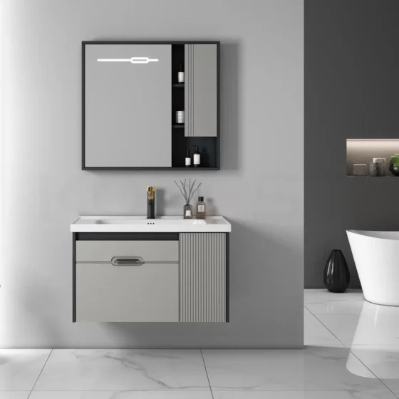Bộ tủ chậu lavabo cao cấp CKR-TC8202