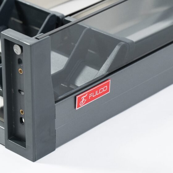 FCA02-B | GIÁ BÁT ĐĨA INOX HỘP VÁCH KÍNH CƯỜNG LỰC
