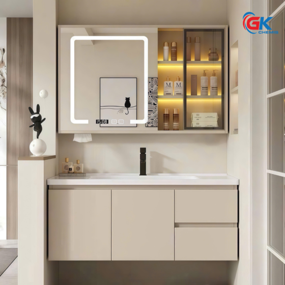 Bộ Tủ Chậu Lavabo GK666