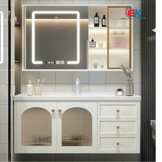 Bộ Tủ Chậu Lavabo Cao Cấp GK-LC04