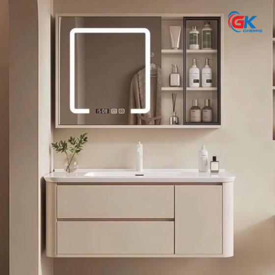 Bộ Tủ Chậu Lavabo Cao Cấp GK01-100R
