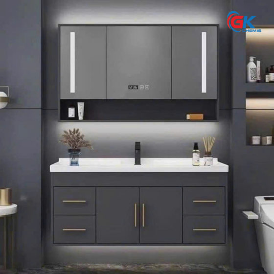 Bộ Tủ Chậu Lavabo Cao Cấp GK822-100A
