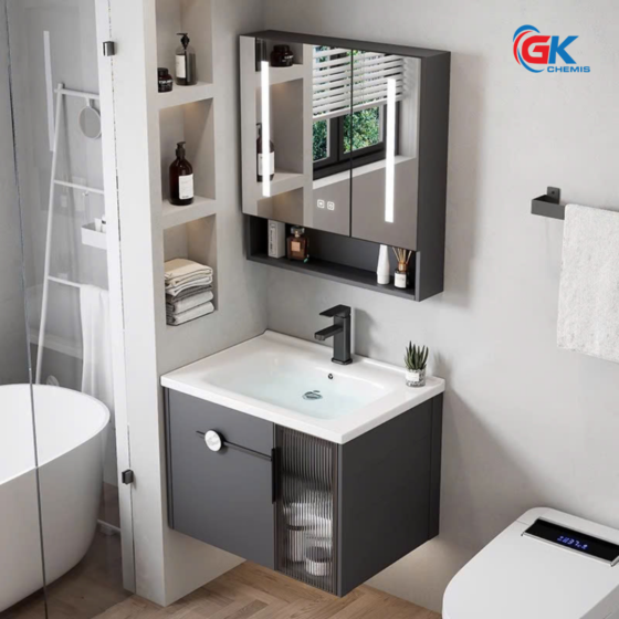 Bộ Tủ Chậu Lavabo Cao Cấp GK60A