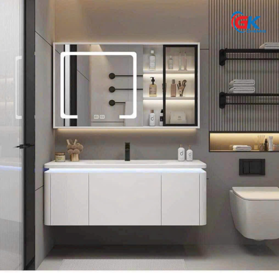 Bộ Tủ Chậu Lavabo Cao Cấp GK18-100R
