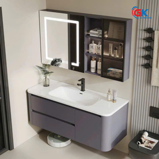 Bộ Tủ Chậu Lavabo Cao Cấp GK01-100R