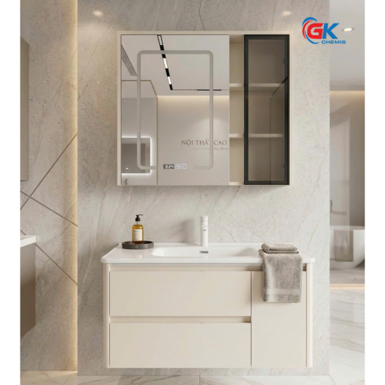 Bộ Tủ Chậu Lavabo Cao Cấp GK01-80R