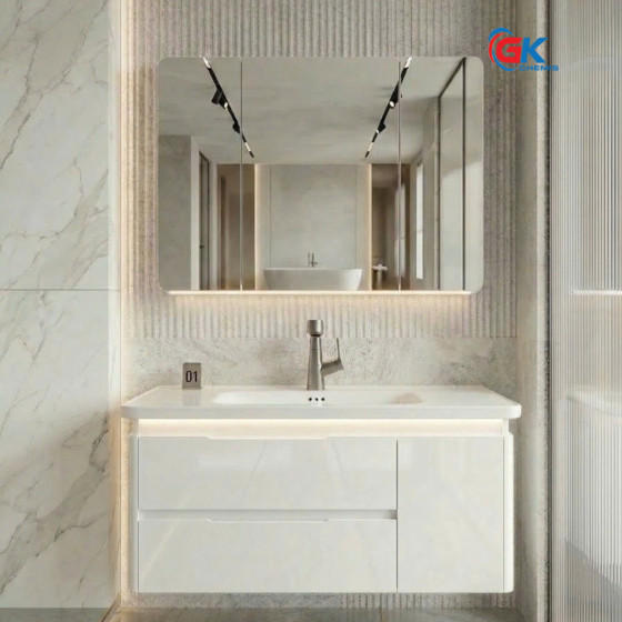 Bộ Tủ Chậu Lavabo Cao Cấp GK02-100R