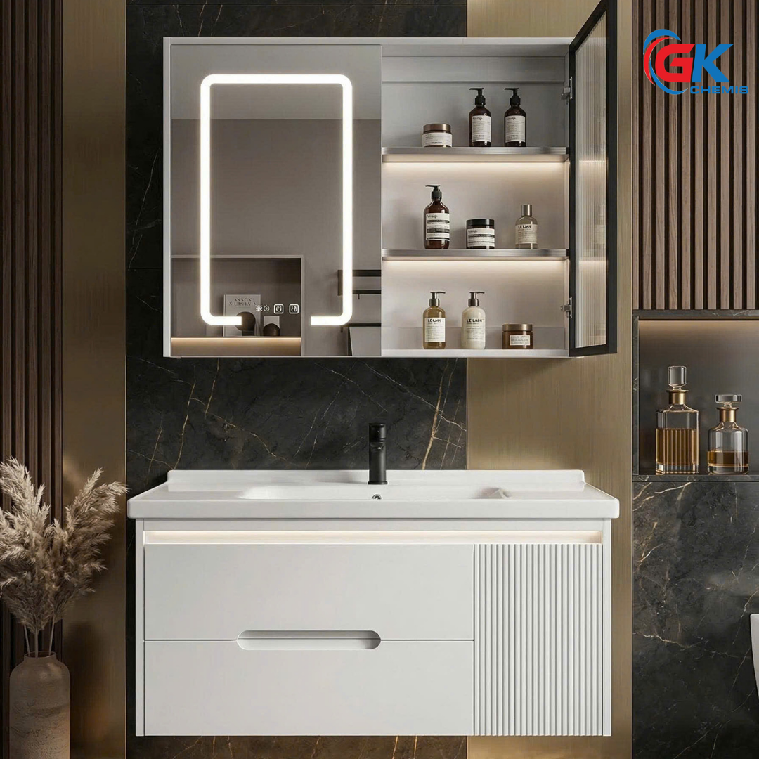 Bộ Tủ Chậu Lavabo Cao Cấp GK52-100A