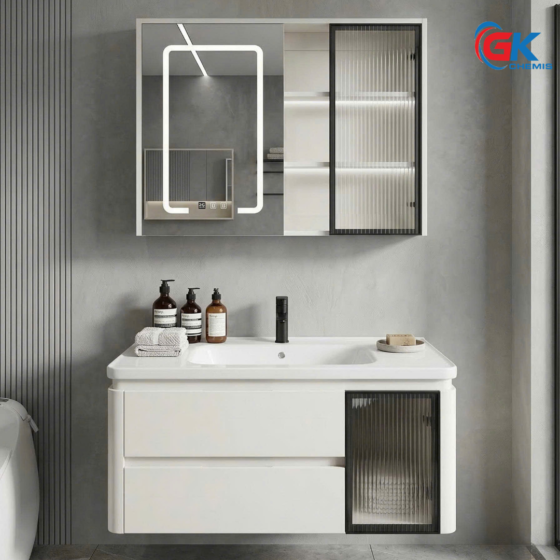 Bộ Tủ Chậu Lavabo Cao Cấp GK02-80R