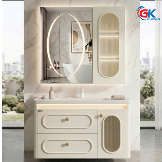 Bộ Tủ Chậu Lavabo Cao Cấp GK55-80R