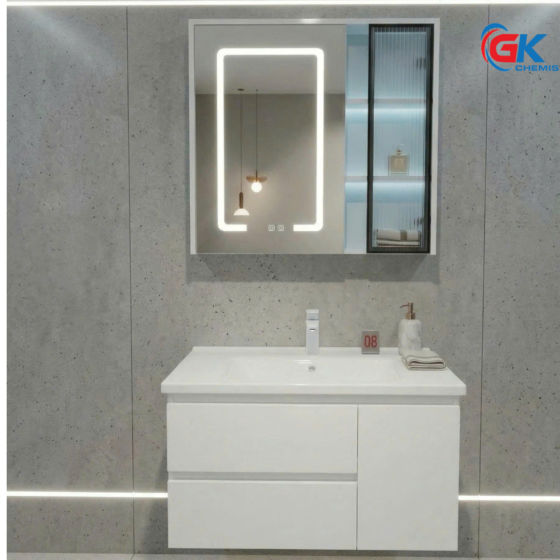 Bộ tủ chậu lavabo cao cấp GK11-80A