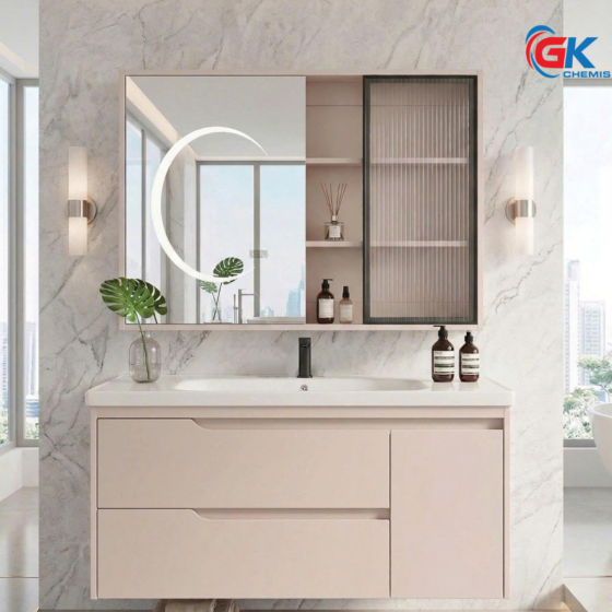 Bộ tủ chậu lavabo GK21-100A