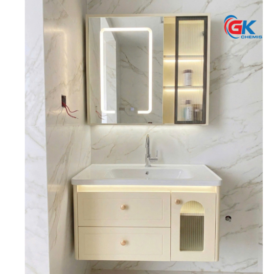 Bộ Tủ Chậu Lavabo Cao Cấp GK56-80R