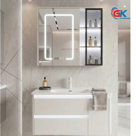 Bộ Tủ Chậu Lavabo Cao Cấp GK01-80R