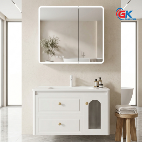 Bộ Tủ Chậu Lavabo Cao Cấp GK56-80R