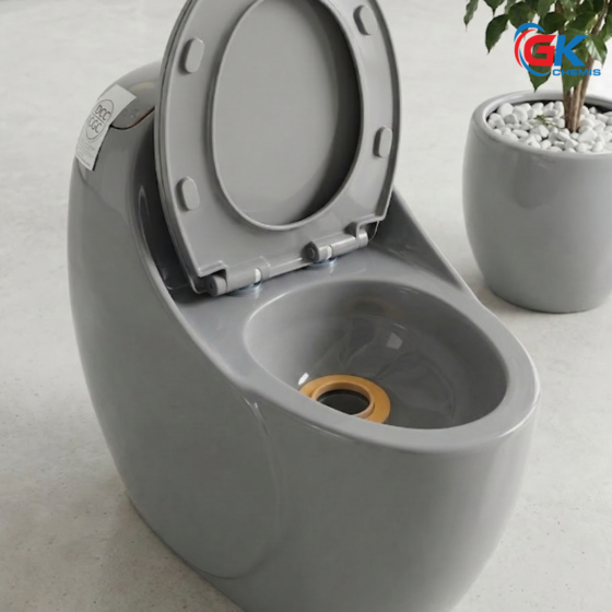 Bồn Vệ Sinh Trứng Xám Cao Cấp