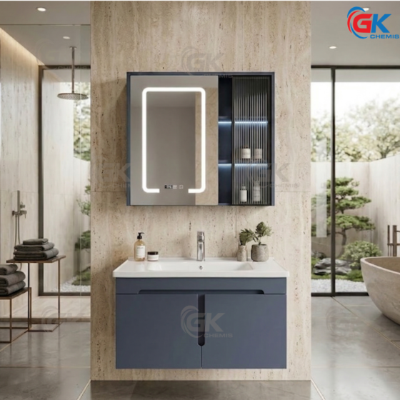 Bộ Tủ Chậu Lavabo Cao Cấp GK33-80