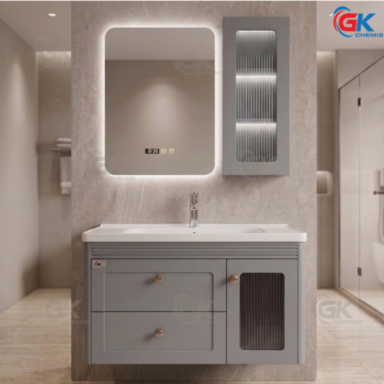 Bộ Tủ Chậu Lavabo Cao Cấp GK02-80R