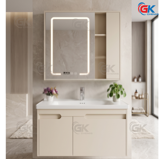 Bộ Tủ Chậu Lavabo Cao Cấp GK-TT01-80A