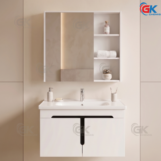 Bộ Tủ Chậu Lavabo Cao Cấp GK03-80A