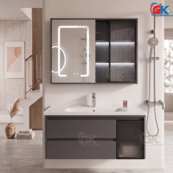 Bộ Tủ Chậu Lavabo Cao Cấp GK25-100A