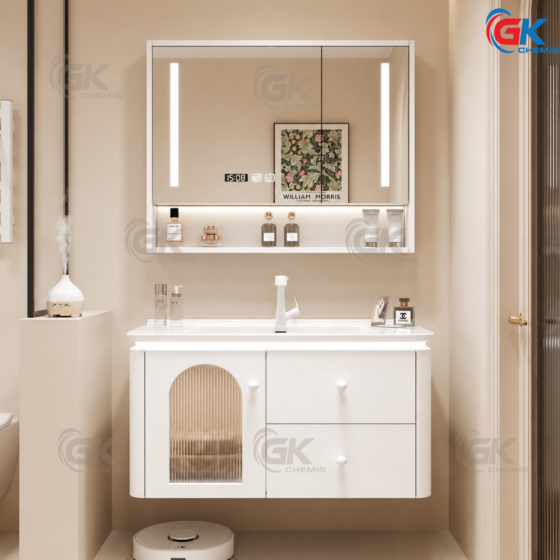Bộ Tủ Chậu Lavabo Cao Cấp GK56-DC80