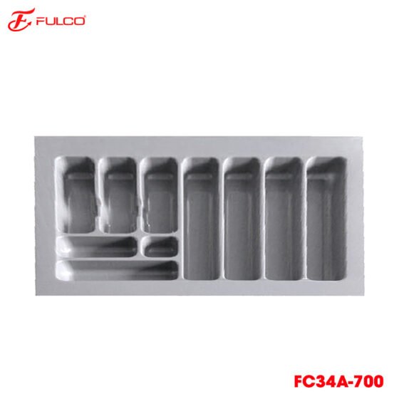NS34-B-700 | KHAY CHIA THÌA DĨA BẰNG NHỰA