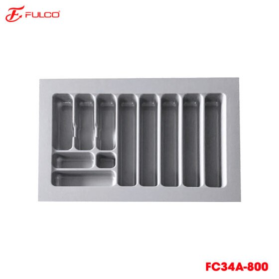 NS34-B-800 | KHAY CHIA THÌA DĨA BẰNG NHỰA
