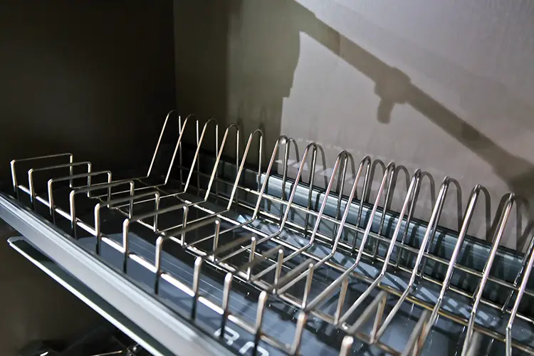 Giá Bát Cố Định Inox 304 Mờ Bộ 2 Tầng