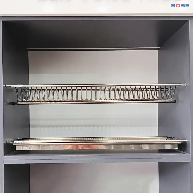 Giá Bát Đĩa Cố Định Dạng V Bộ 2 Tầng