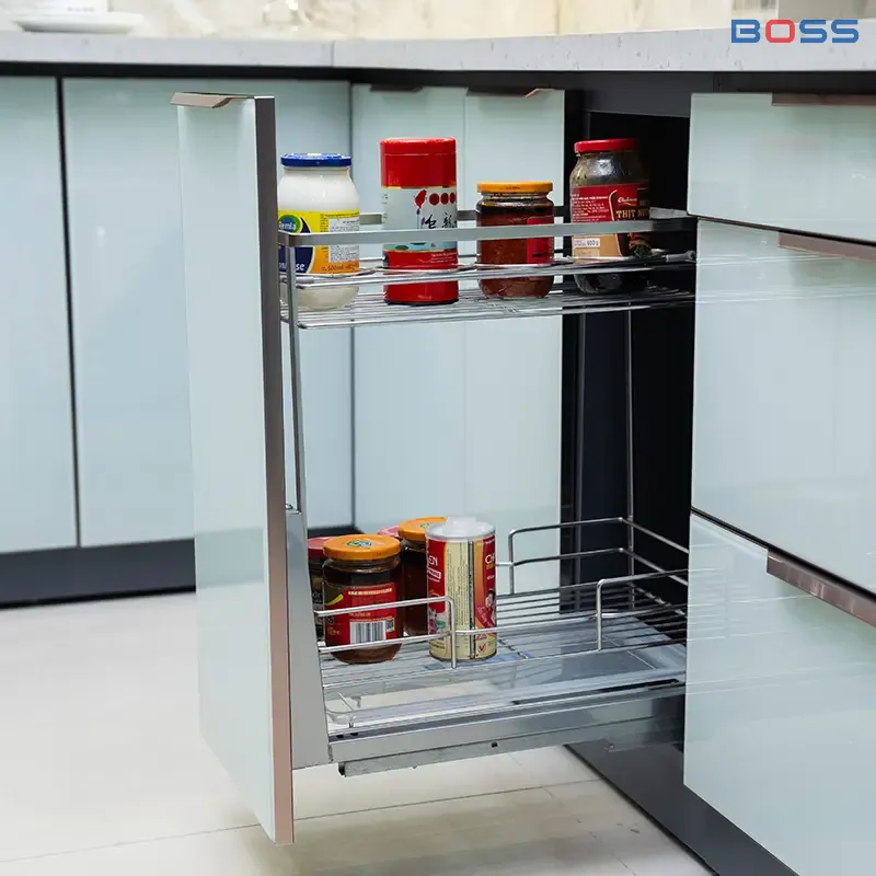 Giá Gia Vị Inox 304 Mờ Nan Dẹt