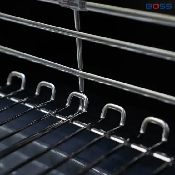 Giá Xoong Nồi Gắn Cánh Inox 304 Nan Oval