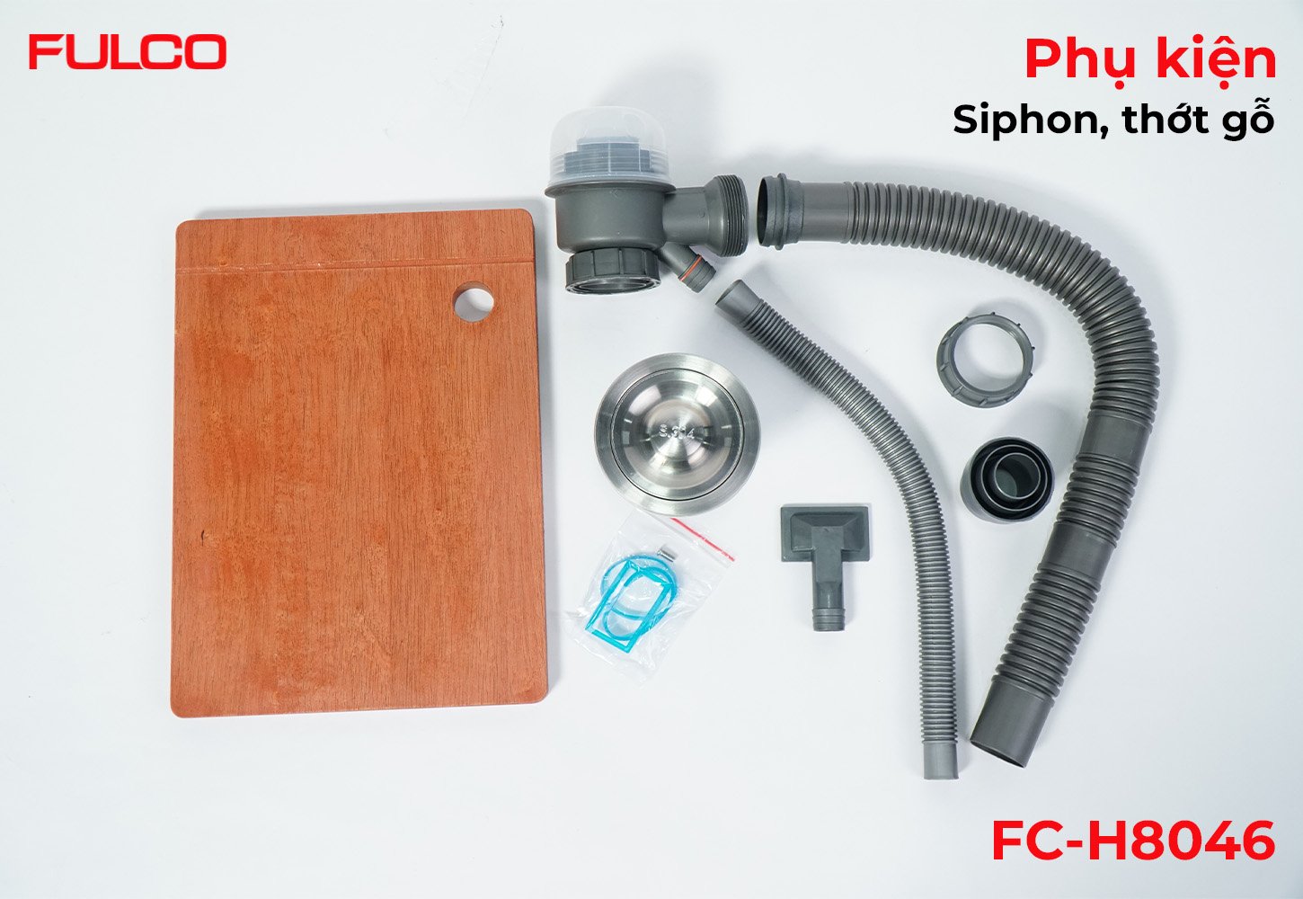 FC-H8046 (NANO) | CHẬU RỬA 1 HỐ NANO CAO CẤP