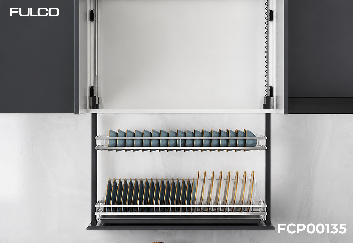 FCP00135 | GIÁ BÁT NÂNG HẠ ĐIỆN (700mm)