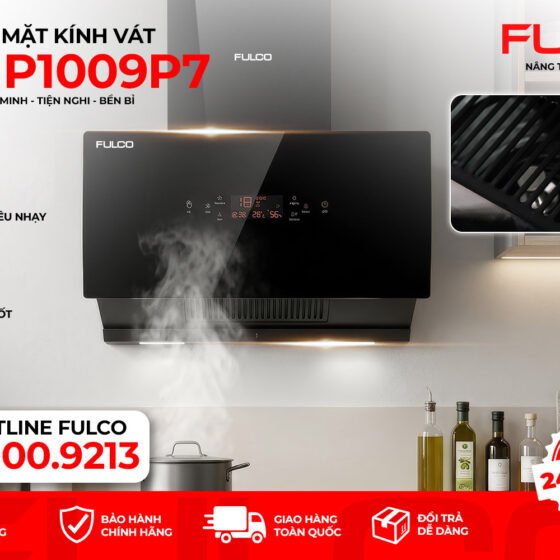 FC-JP1009P7 | HÚT MÙI FULCO KÍNH VÁT HIỆN ĐẠI