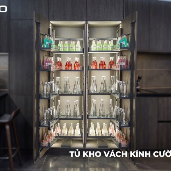 FC0502A | HỆ THỐNG TỦ KHO VÁCH KÍNH CƯỜNG LỰC