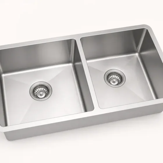Chậu rửa bếp inox hai hố