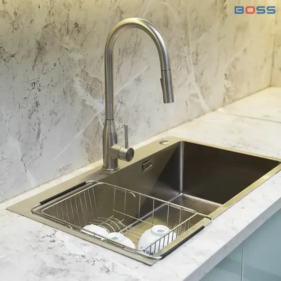Vòi Dây Rút Cổ Hình Bầu Dục BR6220A