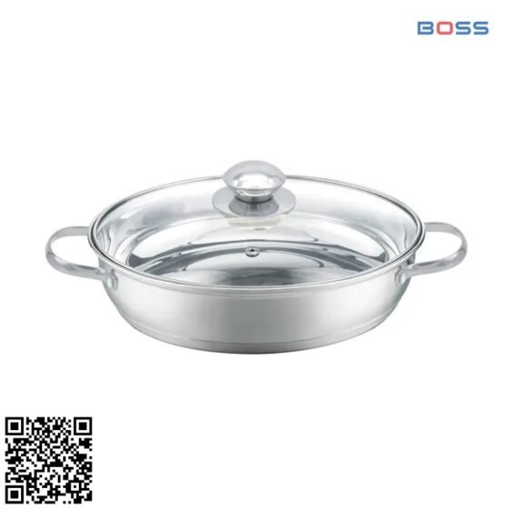 BOSS Nồi lẩu chuyên dụng inox 3 lớp BZ08