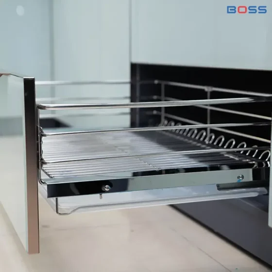 BOSS Giá Xoong Nồi Inox 304 Nan Tròn BS304-146